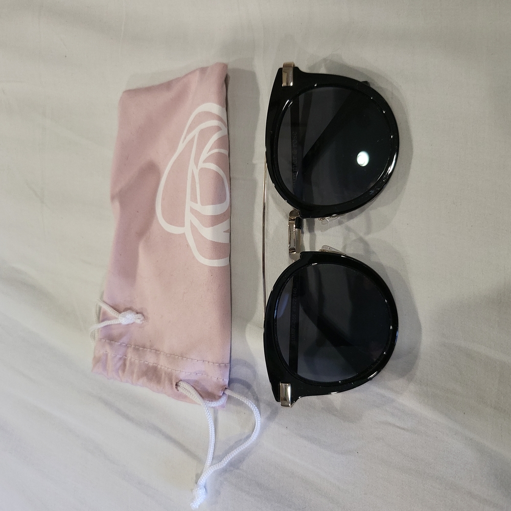 Summer & Rose metal and black sunglasses. New.